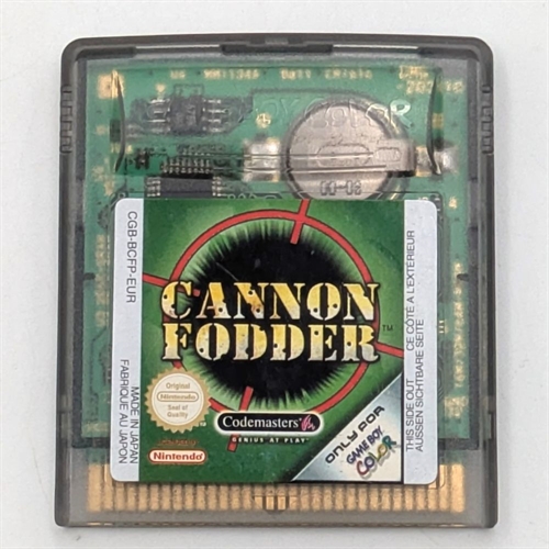 Cannon Fodder - Cartridge - GameBoy Color spil (B Grade) (Genbrug)